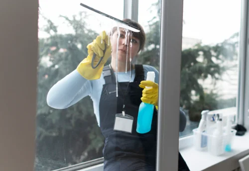 Nettoyage de vitres intérieures et extérieures à Plauzat